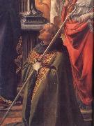 Fra Filippo Lippi Details of Madonna and Child with Angels,St Frediano and St Augustine Sweden oil painting artist